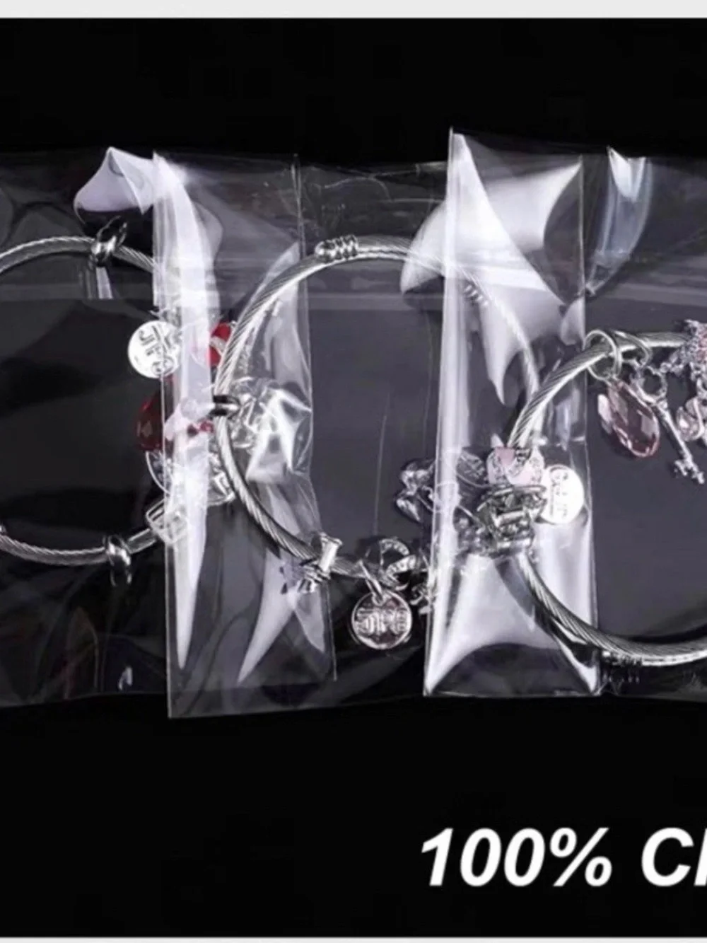 Clear Self-Sealing Resealable Cellophane Bags 4 x 6